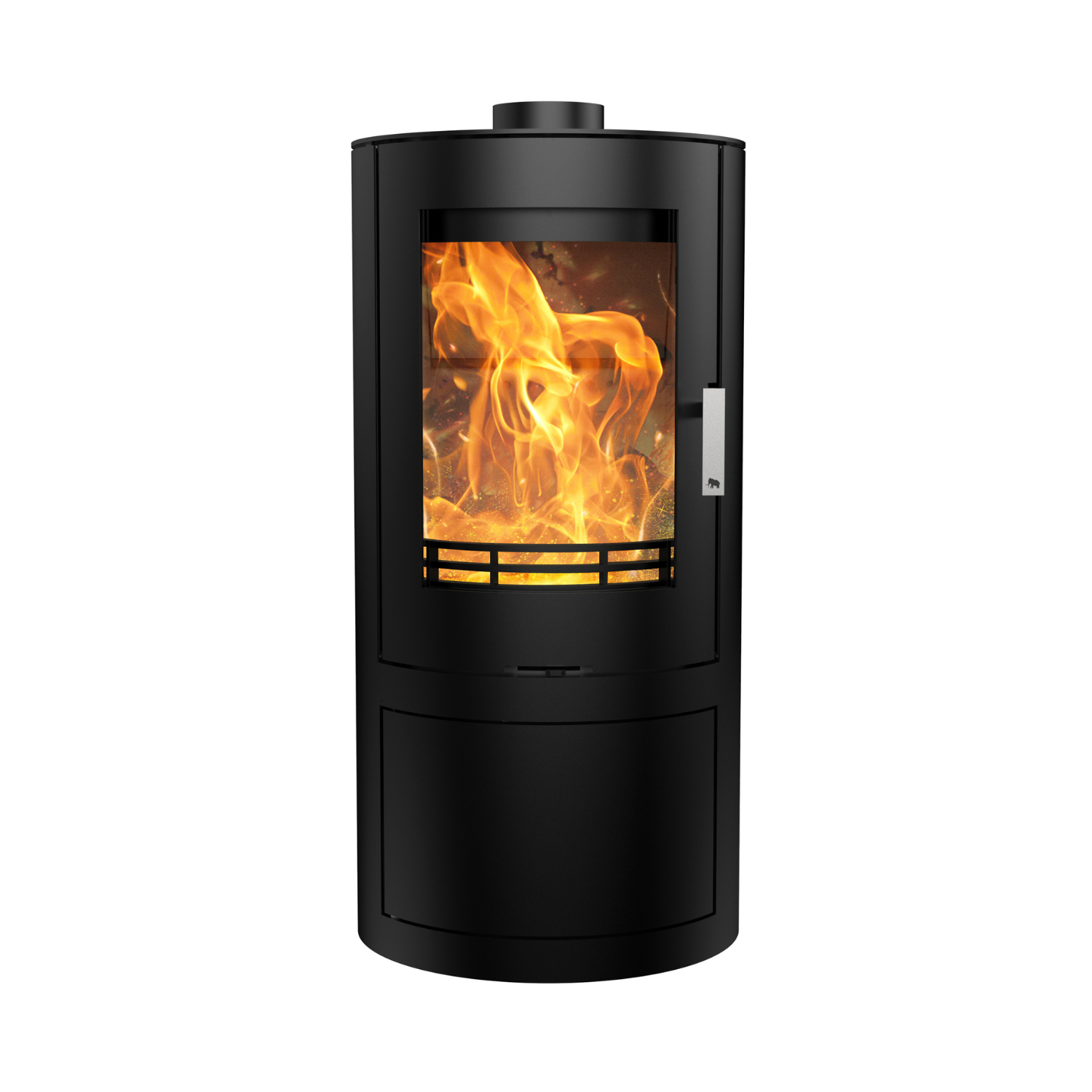 Woolly Mammoth 5c 4.9kW cylindrical wood burning stove